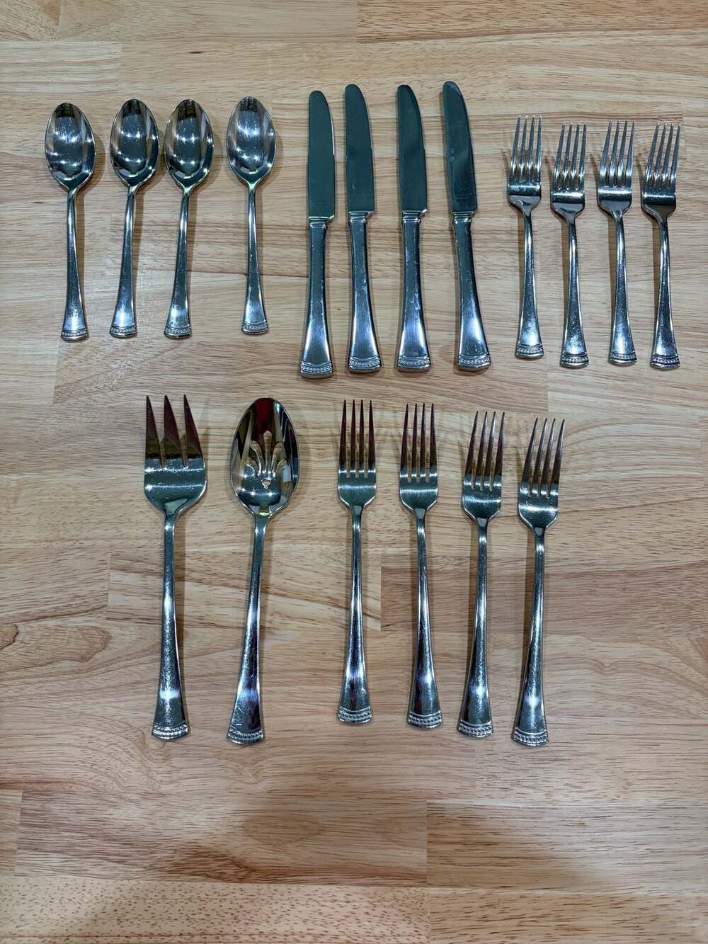 Lenox Portola 18/10 Stainless Steel Flatware 18-Piece Set